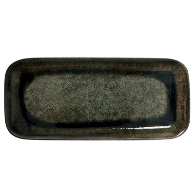 JARS TOURR.SAMOA GRN RECT PLATE 33X15CM 