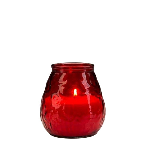 Bolsius Twilight Candle Red Pack of 6