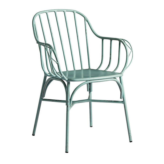 ZAP DENVER ARMCHAIR - LIGHT BLUE X 4    