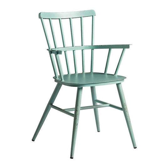 ZAP SPIN ARMCHAIR - LIGHT BLUE X 4      