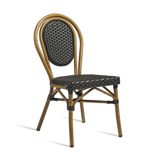 ZAP TIME SIDE CHAIR - BLACK X 4         