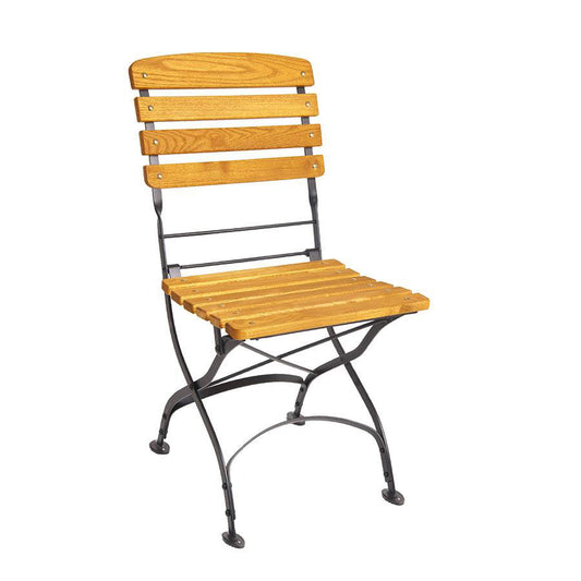 ZAP ARCH FOLDING SIDE CHAIR- WR.IRON X 4