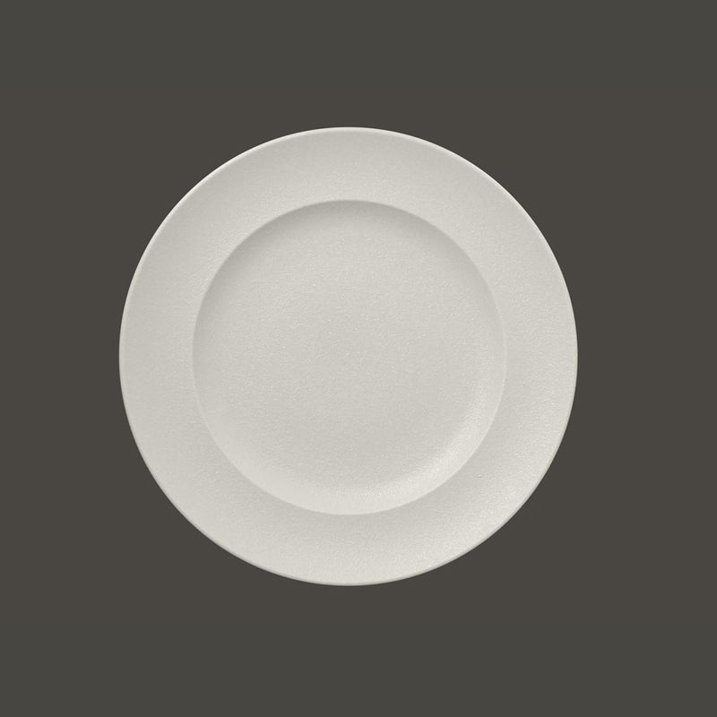 NEO FUSION ROUND FLAT PLATE-WHITE33CM NR x6