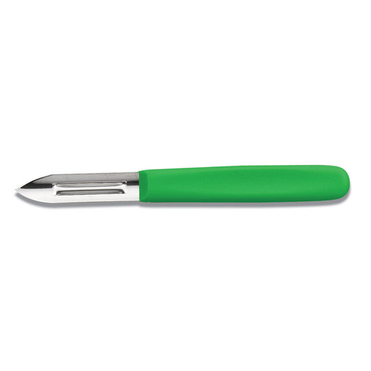 POTATO PEELER DUAL HANDLE GREEN          x10