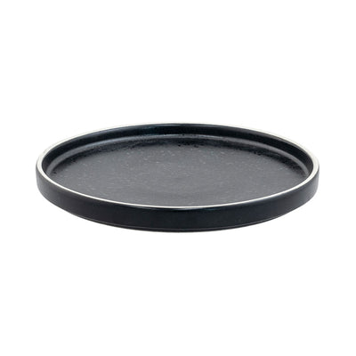 ARTISAN NEUVELL BLACK STACKING PLATE20CM x6