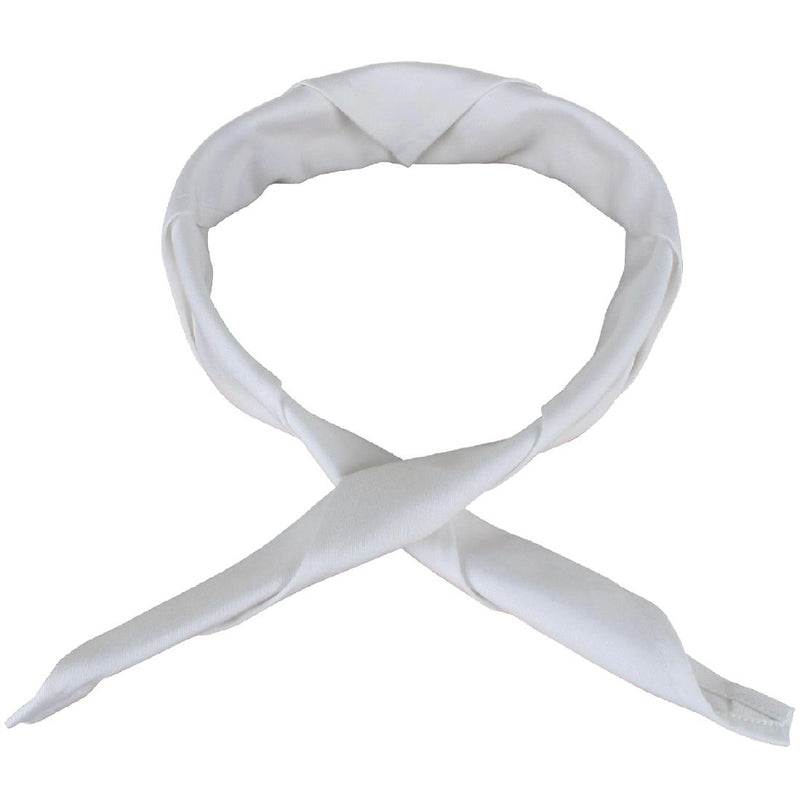 Coloured Neckerchief White