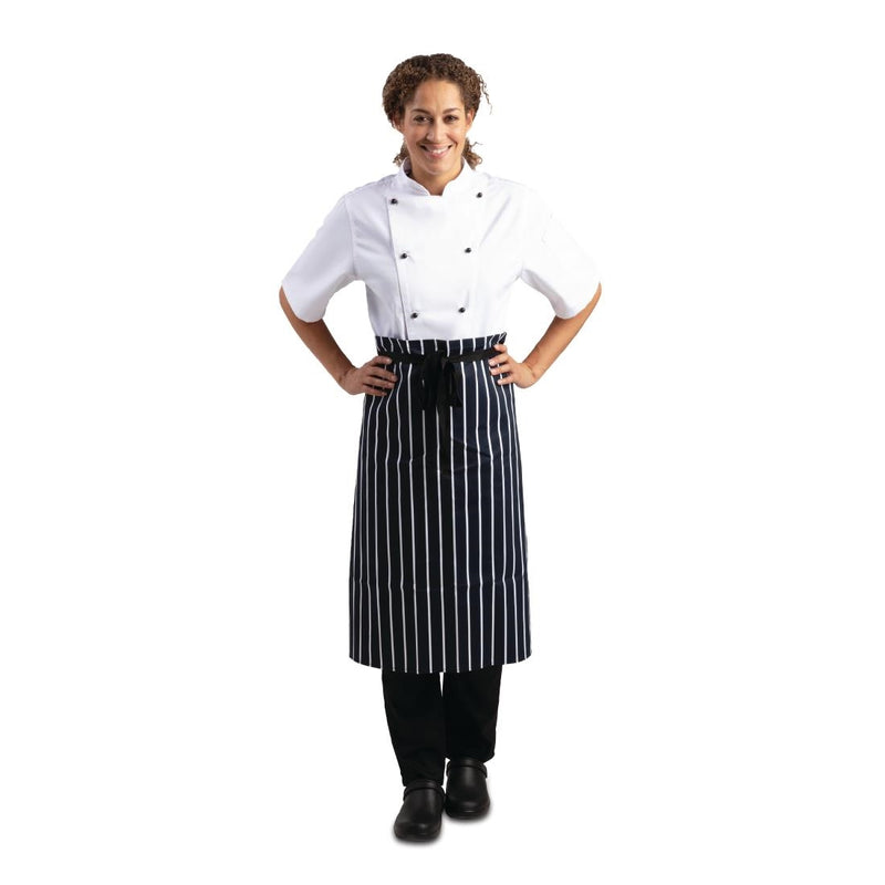 Butchers Stripe Apron - 760x920mm 30x36"