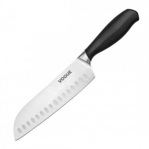 Vogue Soft Grip Santoku Knife - 7"