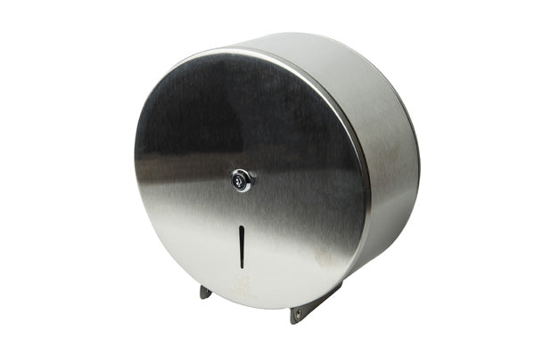 Jantex Stainless Steel Jumbo Roll Tissue Dispenser