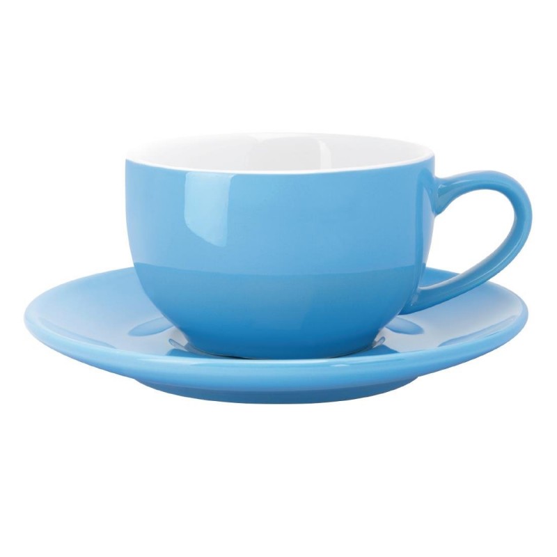 Olympia Cafe Coffee Cup Blue - 228ml 8oz (Box 12)