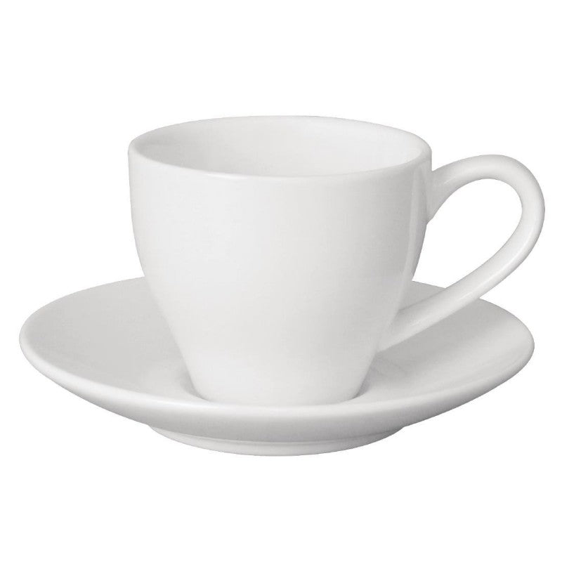Olympia Cafe Espresso Cup White - 100ml 3.5oz (Box 12)