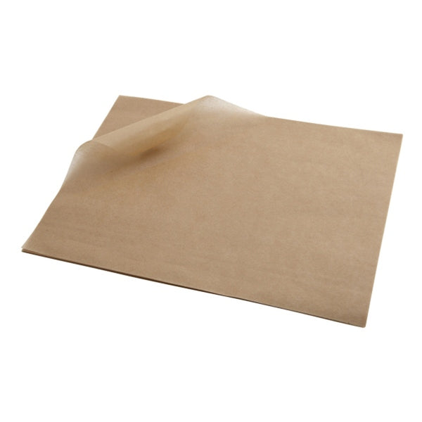 Greaseproof Paper25x20cm Brown x 1000