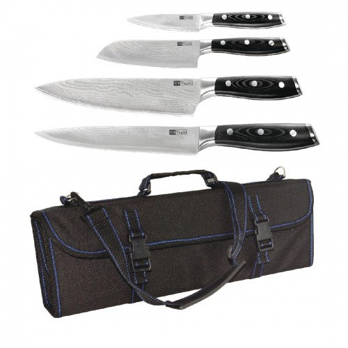 Tsuki Japanese 4 Piece Knife Kit