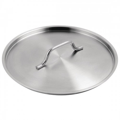 Vogue Stainless Steel Saucepan Lid 28cm - Size:28cm. Material: Stainless steel. Compatible with: FC097.